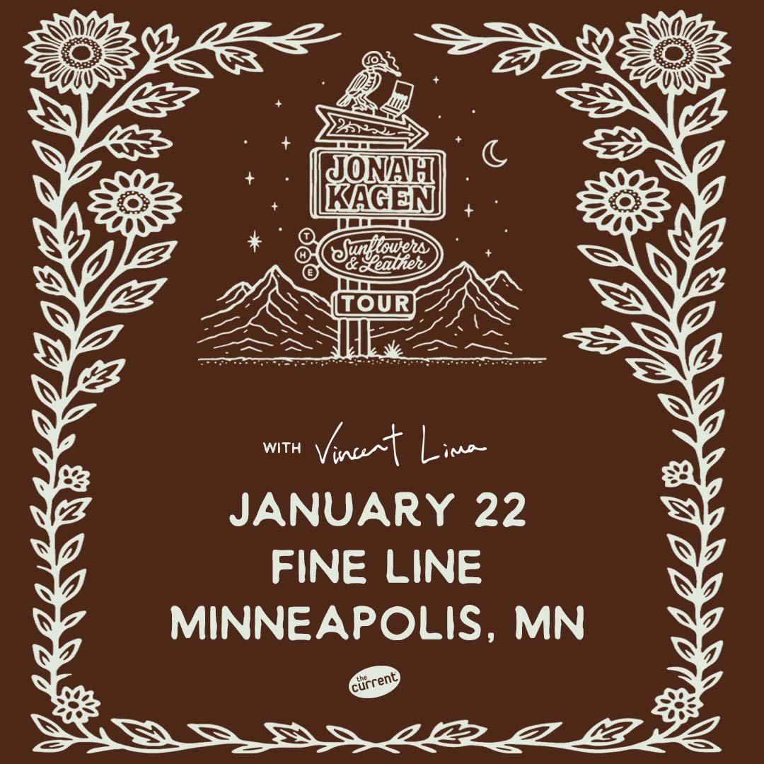 Jonah Kagen’s Sunflowers and Leather Tour at Fine Line 1/22