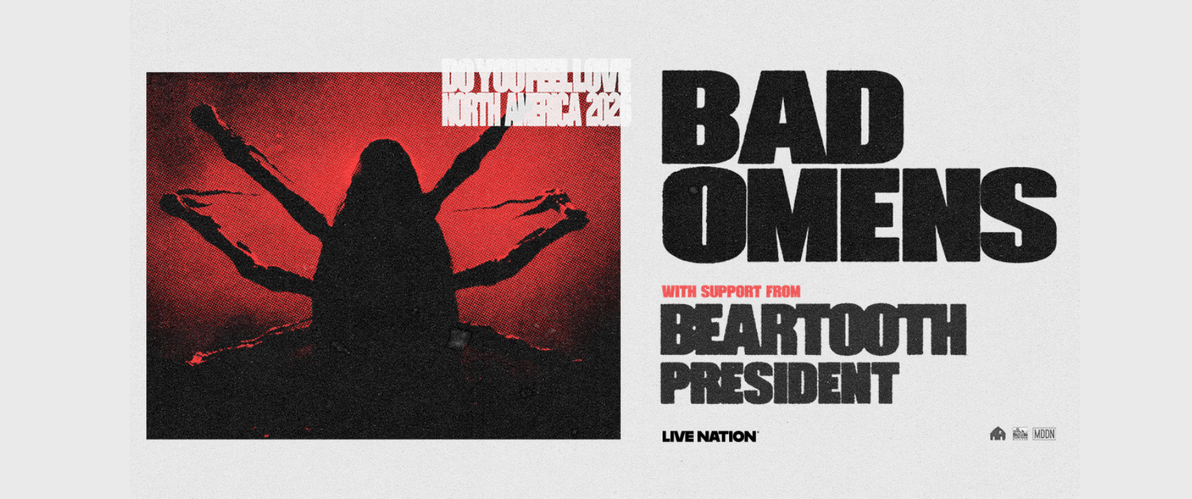 Bad Omens, Beartooth, and PRESIDENT Rock Their Way to Target Center on 3/2