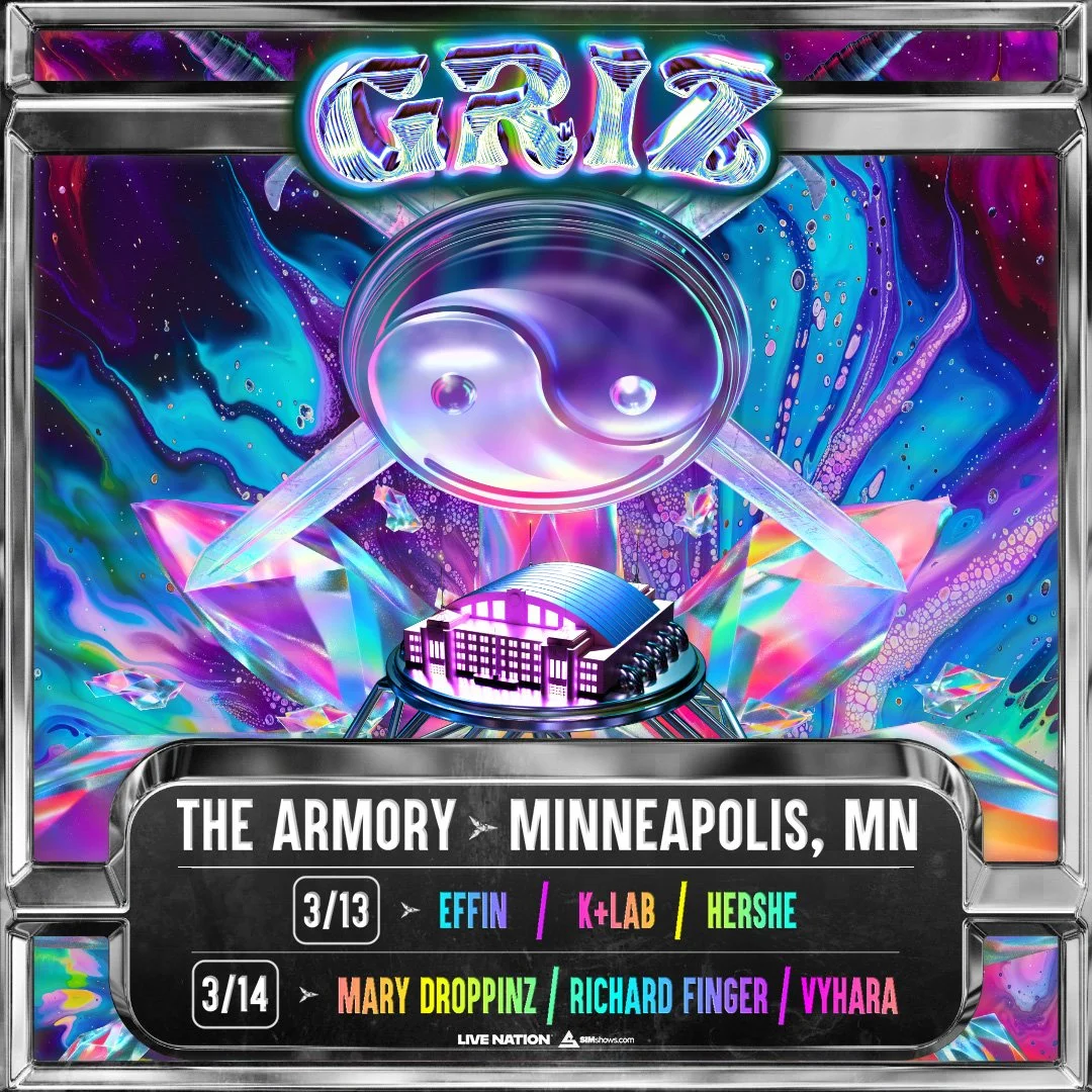GRiZ to Return to the Twin Cities for Two Nights at The Armory on 3/13 &amp; 3/14