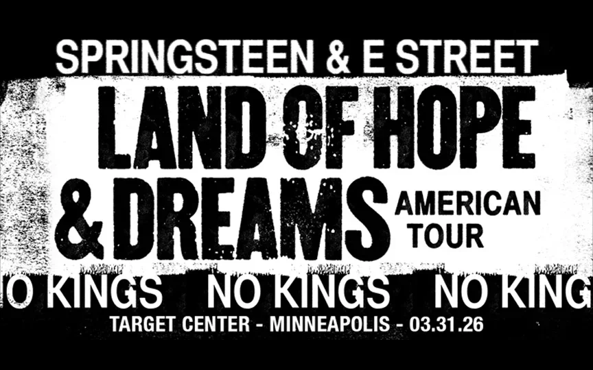 Bruce Springsteen Launches Tour March 31st at Target Center Following Minneapolis’ Winter of Protest