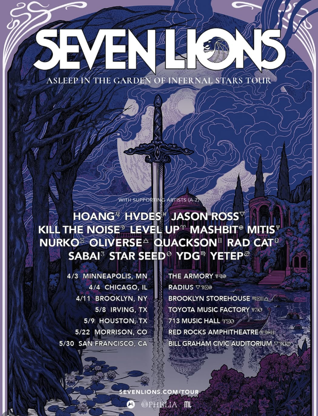 Seven Lions Brings a Cinematic Bass Experience to the Armory April 3rd