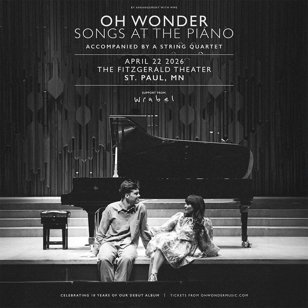 Oh Wonder on point to set an Intimate, Emotional Night in Saint Paul