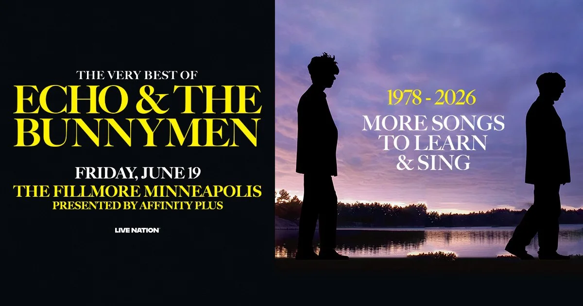 Echo and the Bunnymen Coming to Fillmore 6/19