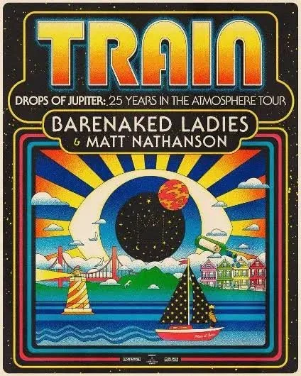 Train to Perform at Mystic Lake Ampitheater August 9th