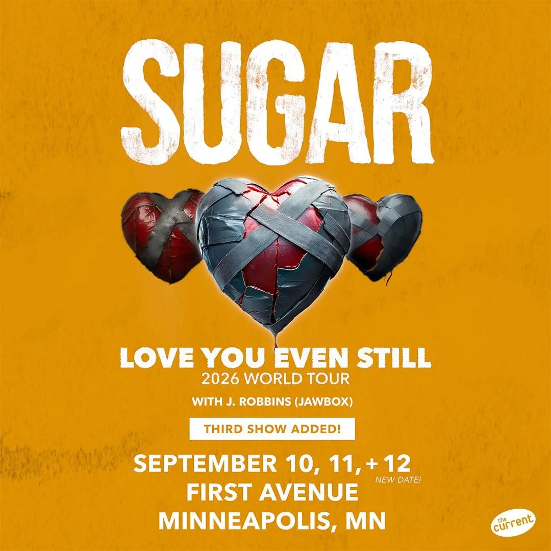 Go back 30 years : Sugar 3 Nights at First Avenue 9/10, 11 and 12