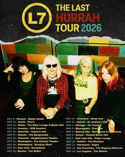 L7 Brings The Last Hurrah Tour to Minneapolis on November 3