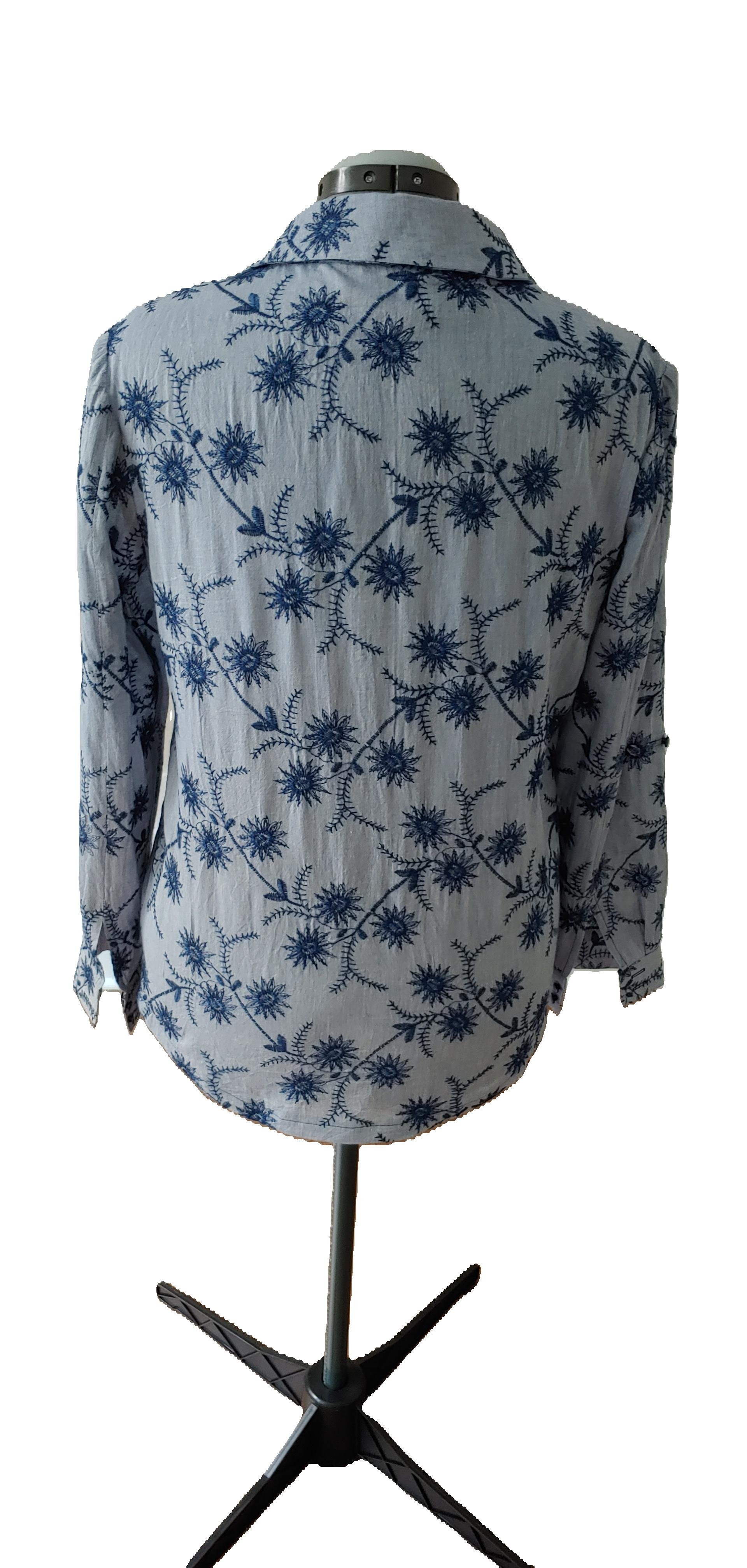 Blue Sky with Navy Blue Embroidery on Chambray Back - 2024.jpeg