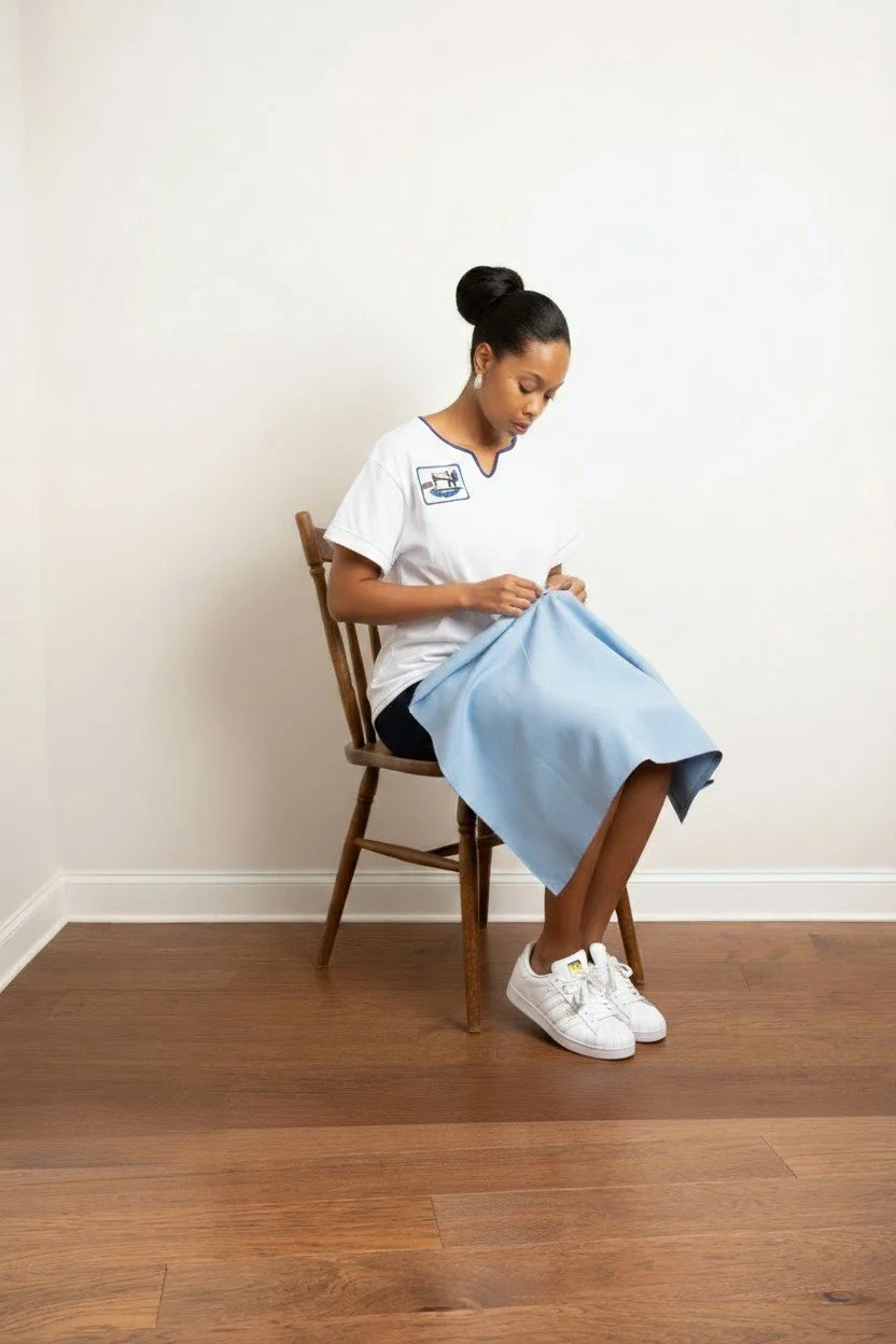 Self-Made "Signature" T-Shirt with Custom Patches in 7.5oz Heavyweight Cotton