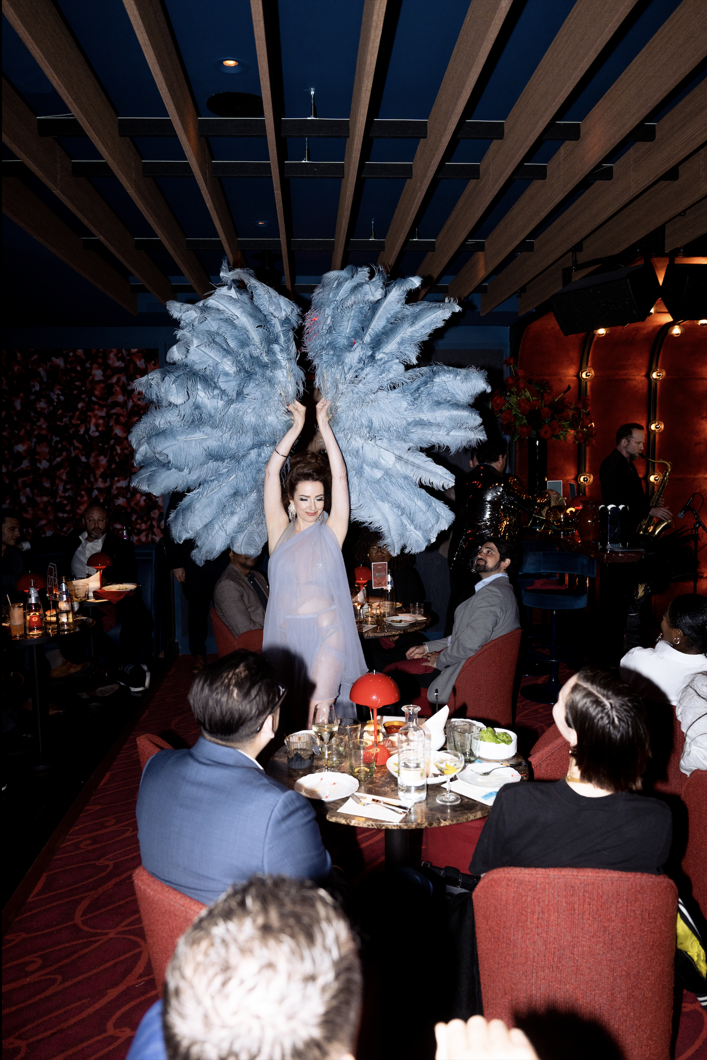 Event Styling for "Chari-Tease," a fundraising event hosted by The Highgate Foundation at So & So's Piano Bar in Hell's Kitchen (photo by Alexa Jae Photography)