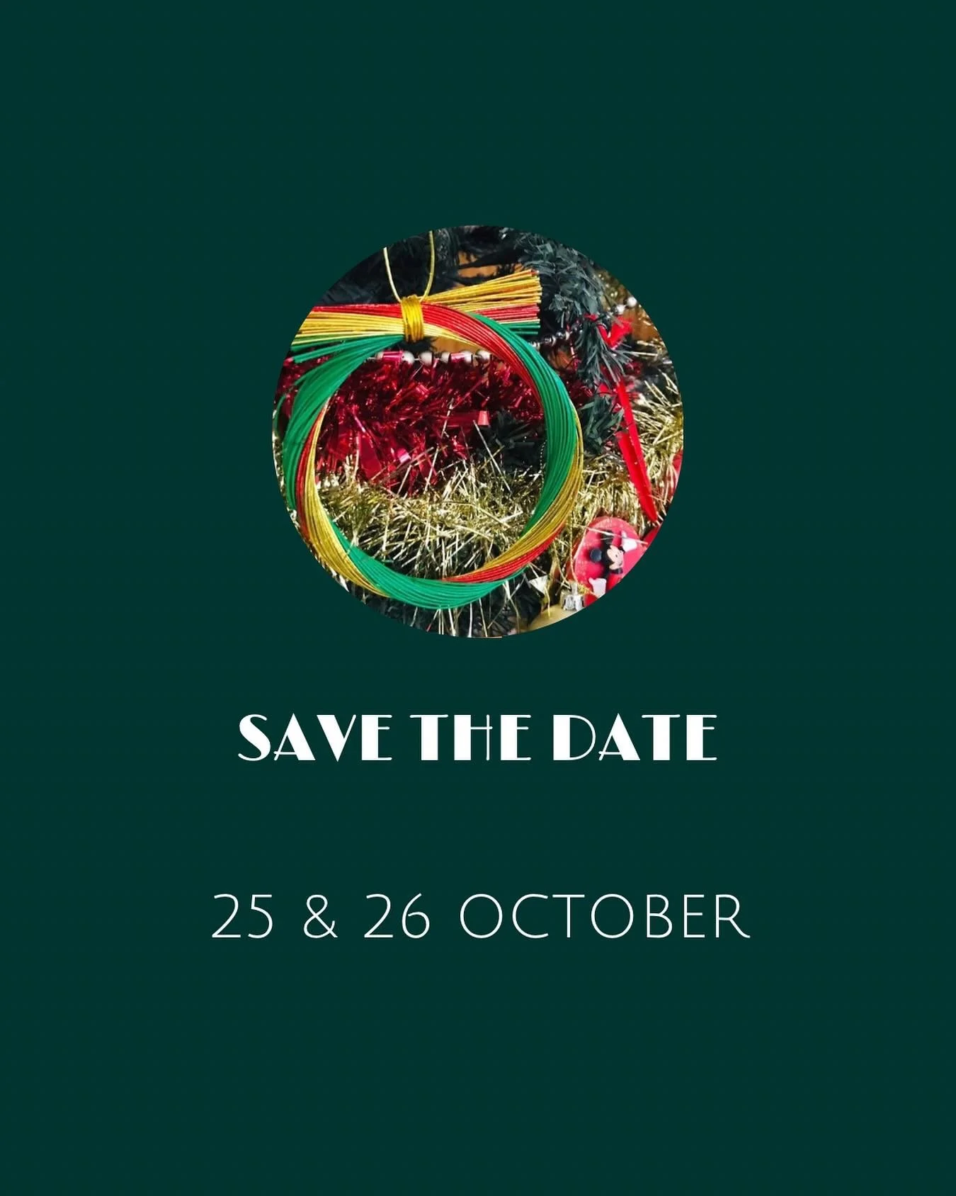 🎄 SAVE THE DATE!!! 
 Open studio weekend 🎄

I&rsquo;m excited to invite you to my open studio on Saturday 25 and Sunday 26 October!!!

Come and explore the world of Mizuhiki art &mdash;from delicate earrings to intricate artworks, all perfect for C