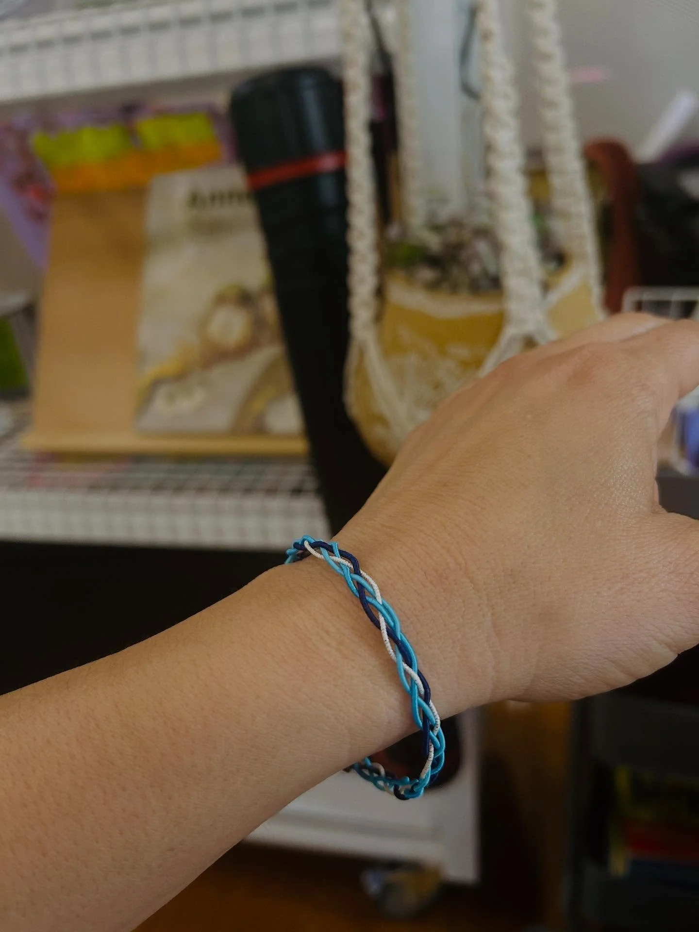 Made a bracelet ☺️
Gonna have a test run. 

🤞🤞🤞