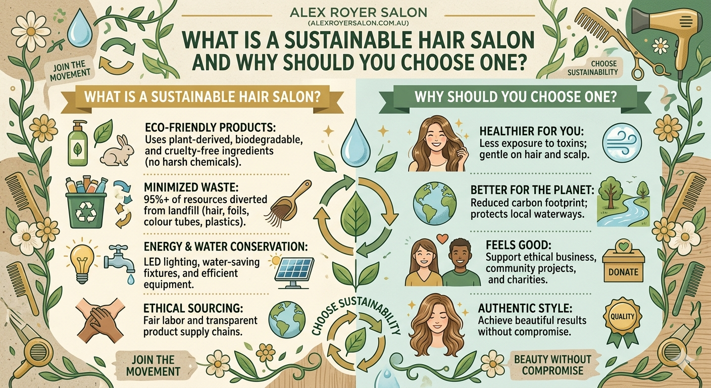 What Is a Sustainable Hair Salon and Why Should You Choose One?