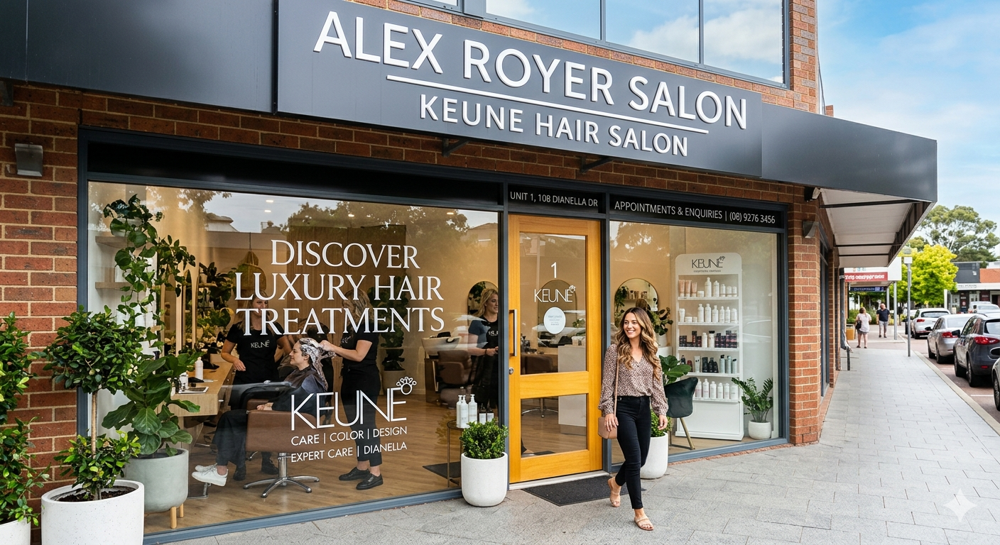 Discover Luxury Hair Treatments at a Keune Hair Salon — Alex Royer Salon, Dianella
