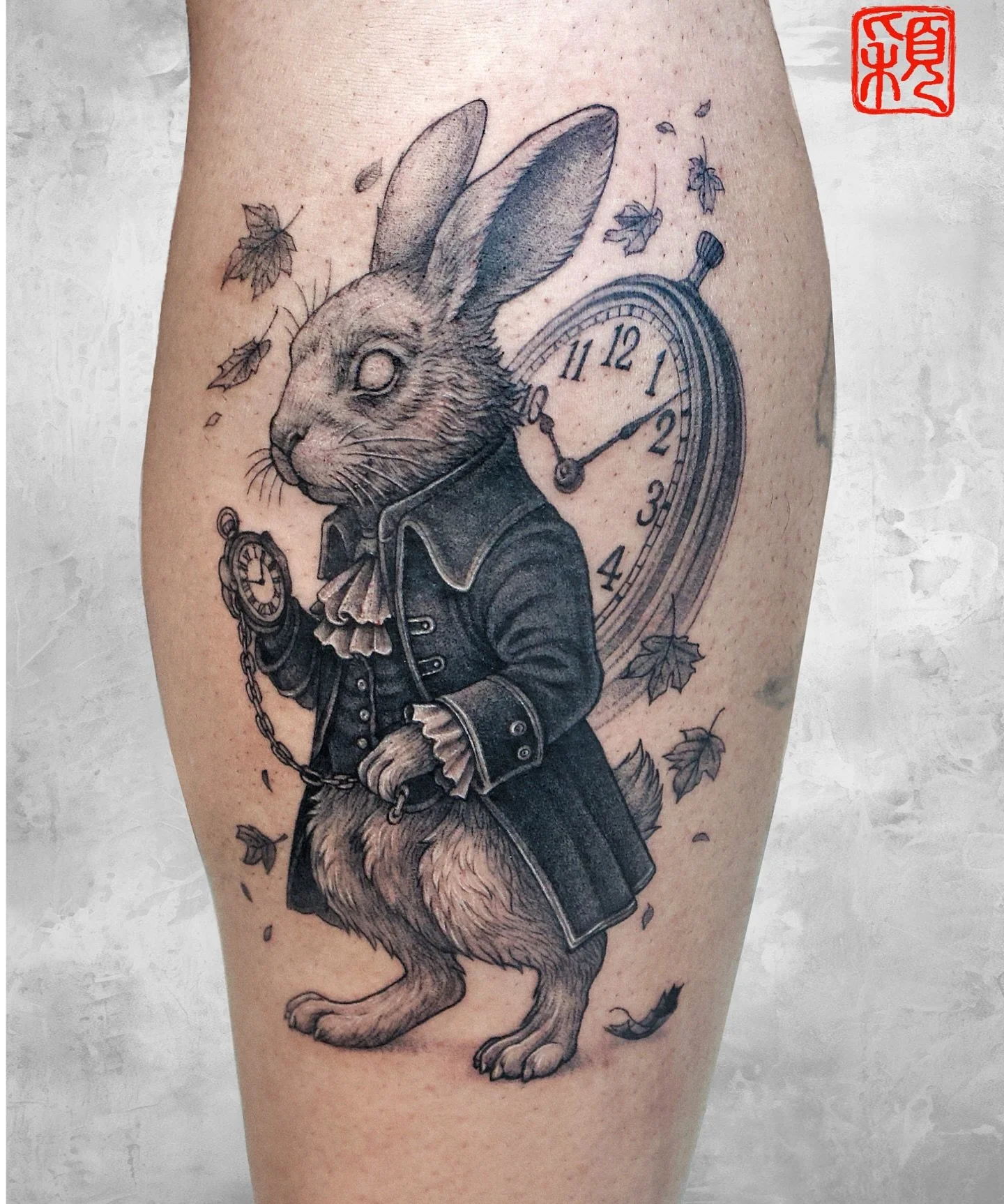 A white rabbit for my client &mdash; it represents his son&rsquo;s zodiac 🐇
A glimpse into a different side of my tattoo art &mdash; a Victorian-inspired white rabbit caught between time and dream.
Every detail tells a story, every line breathes lif