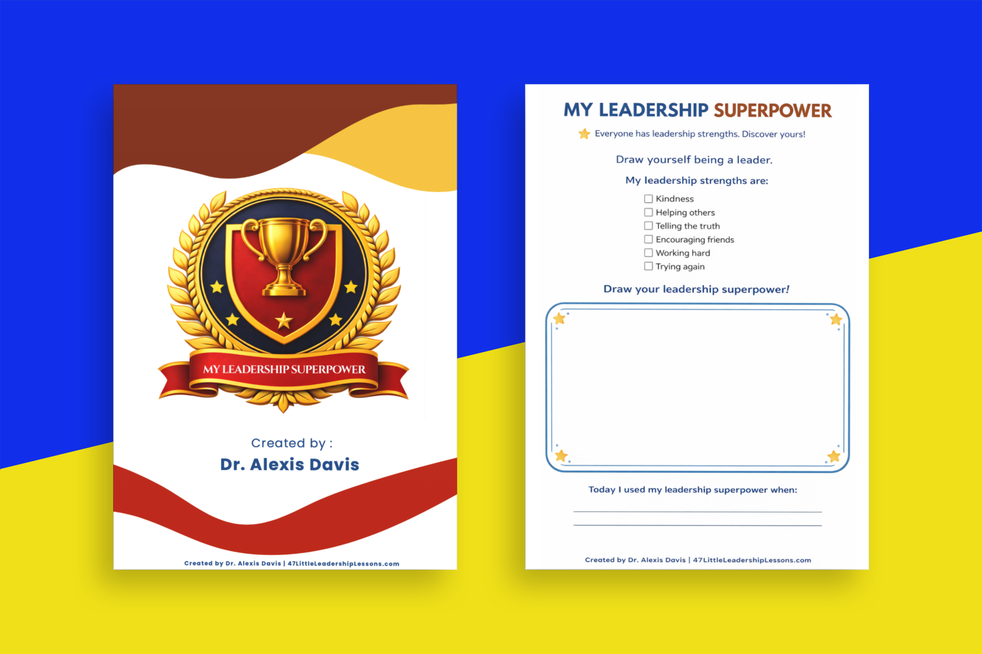 Free My Leadership Superpower Activity