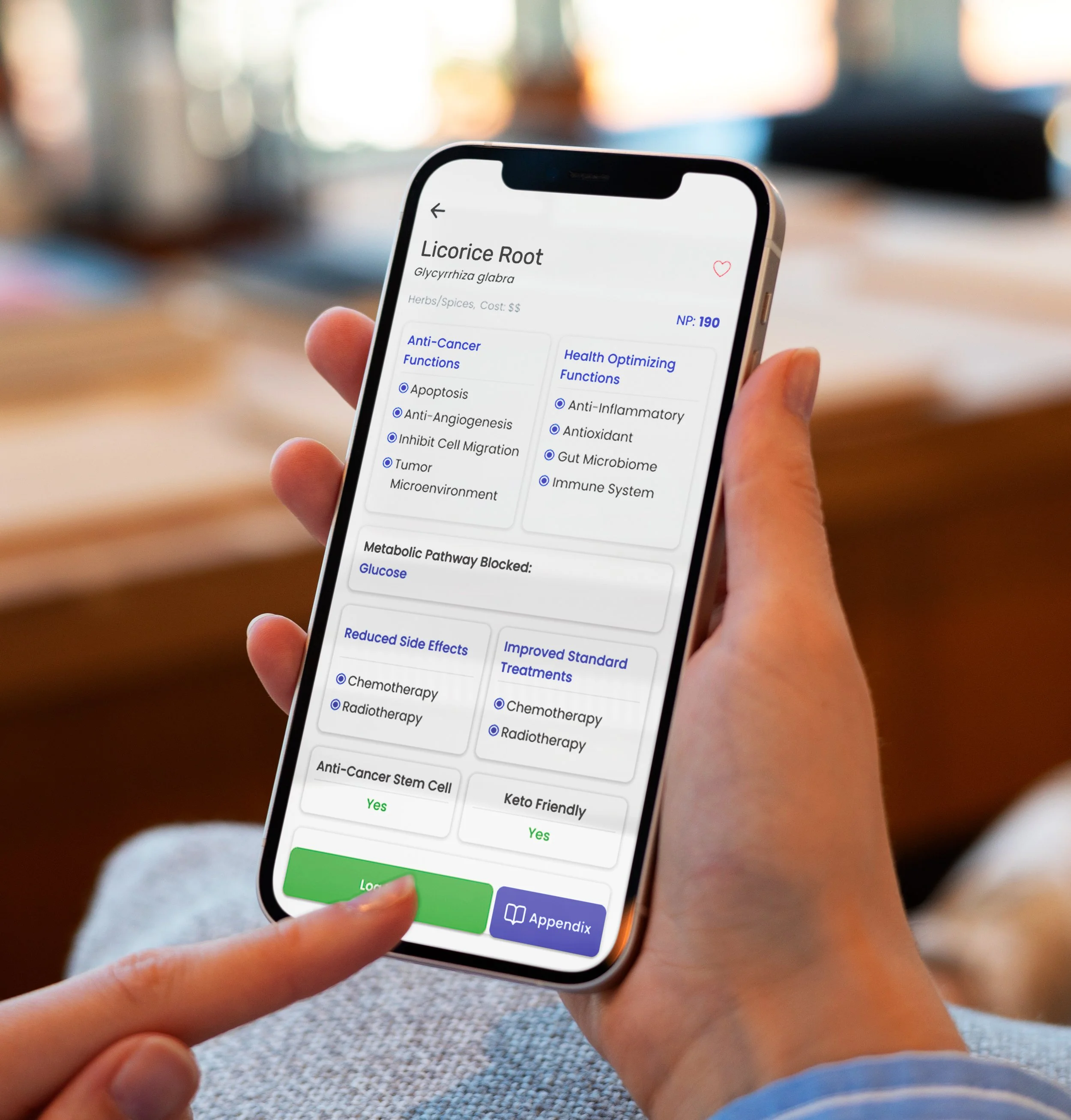 NutriLiv anticancer nutrition app