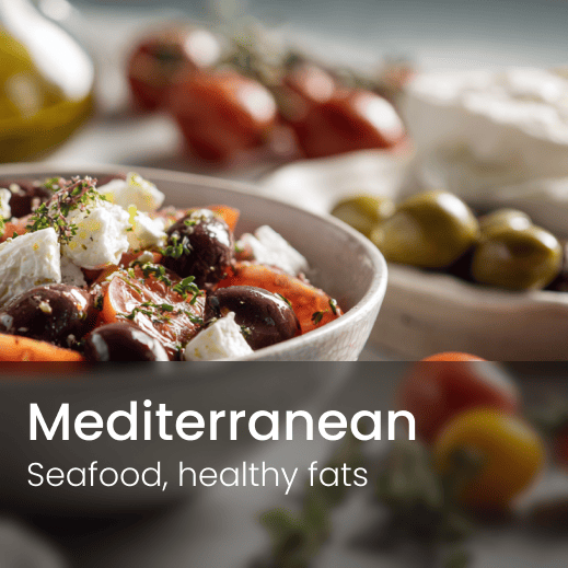 Select mediterranean diet plan in NutriLiv