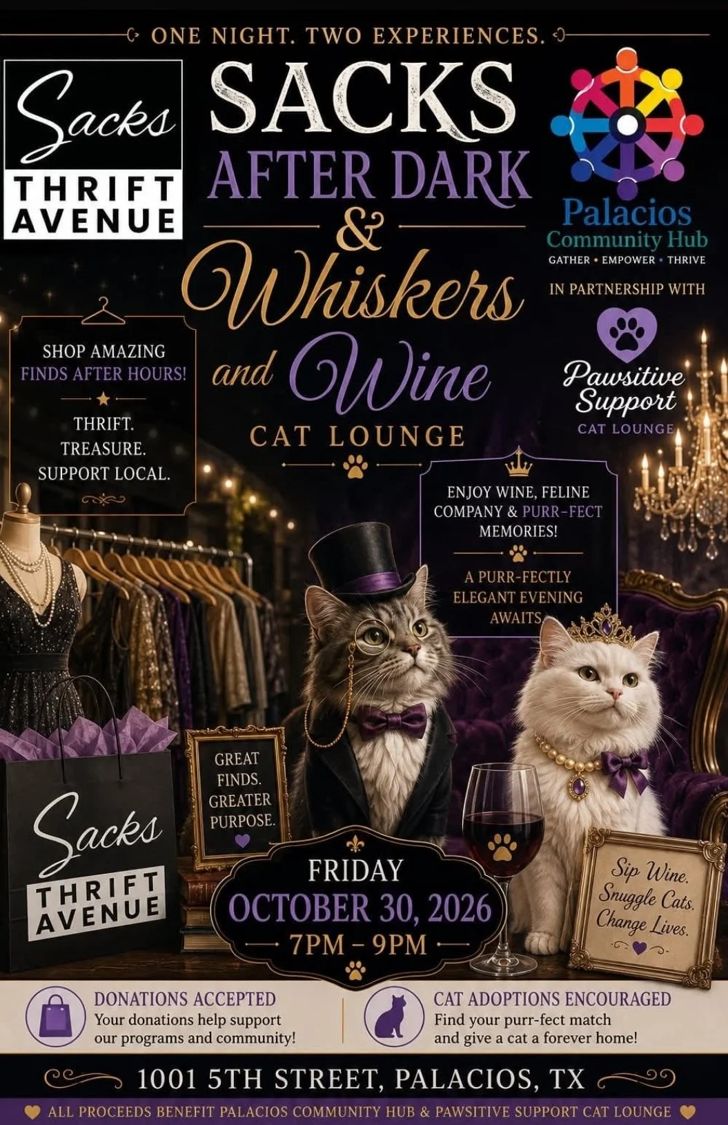 Wine &amp; Whiskers