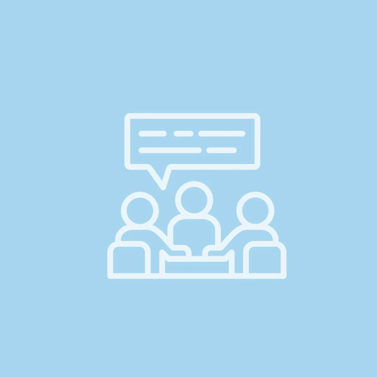 community forum icon.