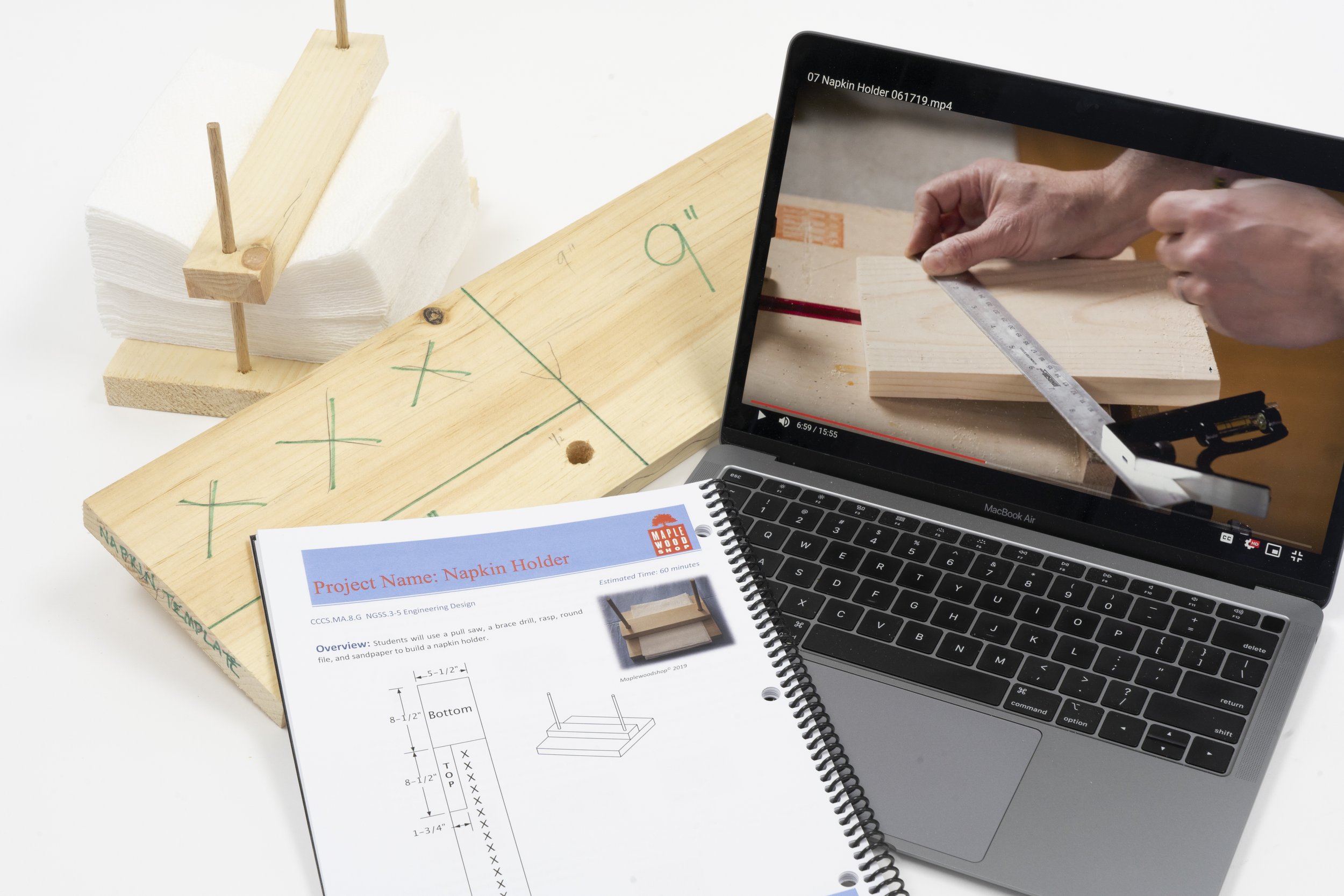 Napkin holder, Laptop, booklet & board montage.jpg