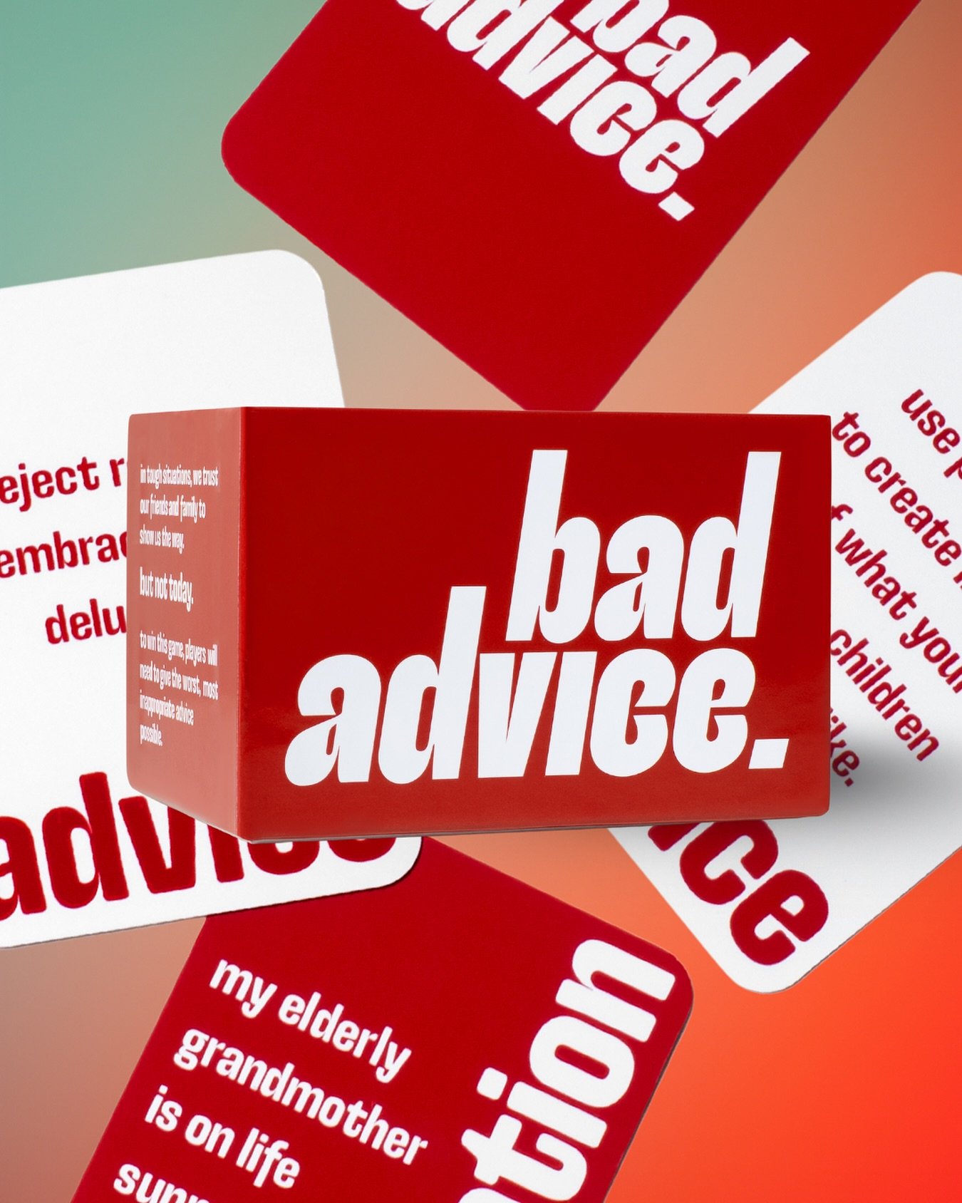 it&rsquo;s not too late to do something bad this weekend 😈 shop the link in bio

#badadvice #badadvicegame #cardgame #gamenight #weekend #partygames #adultgames #funnygames #darkhumor #games #giftideas #summer #roadtrip #gamenight #dinnerpartyideas