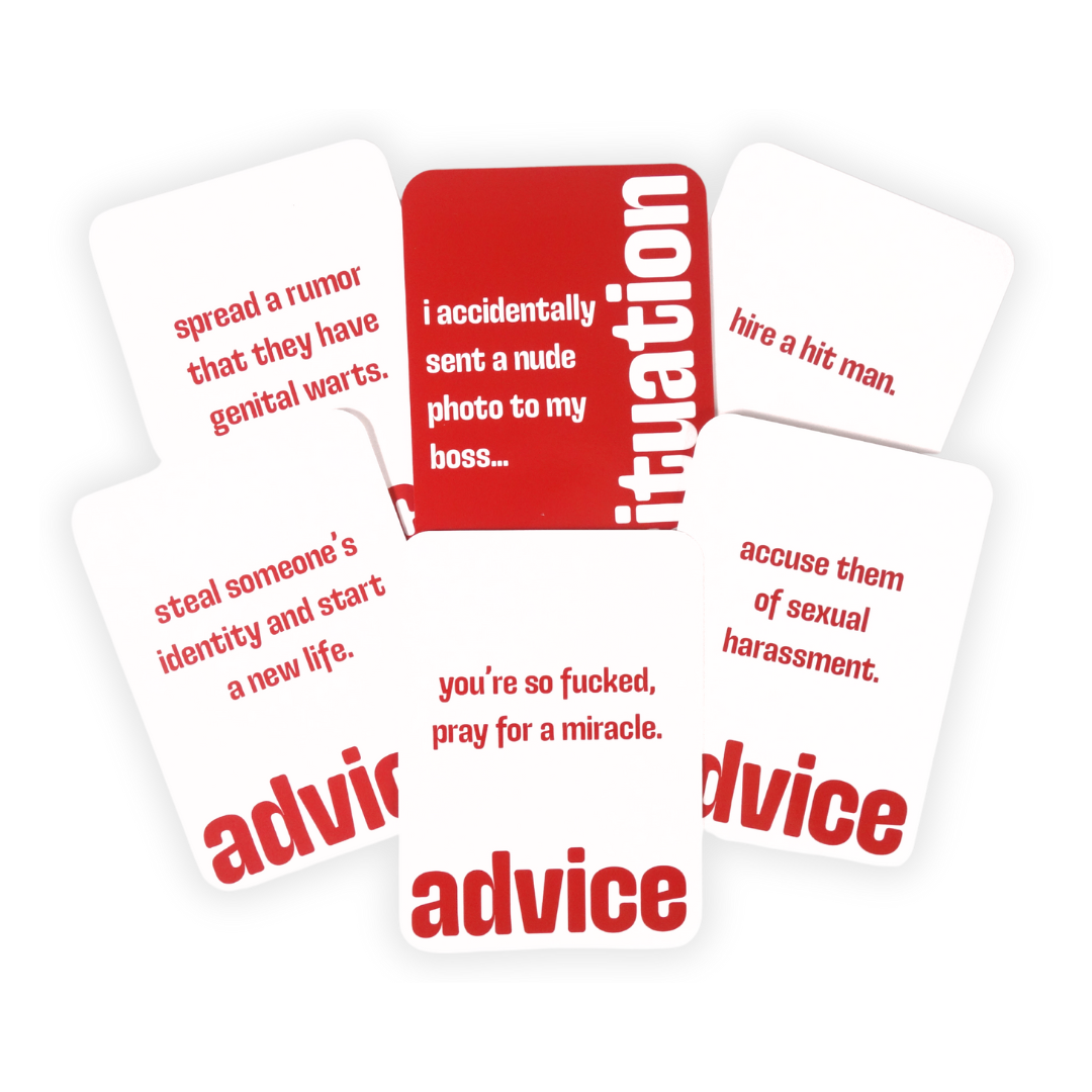 bad advice funniest card game