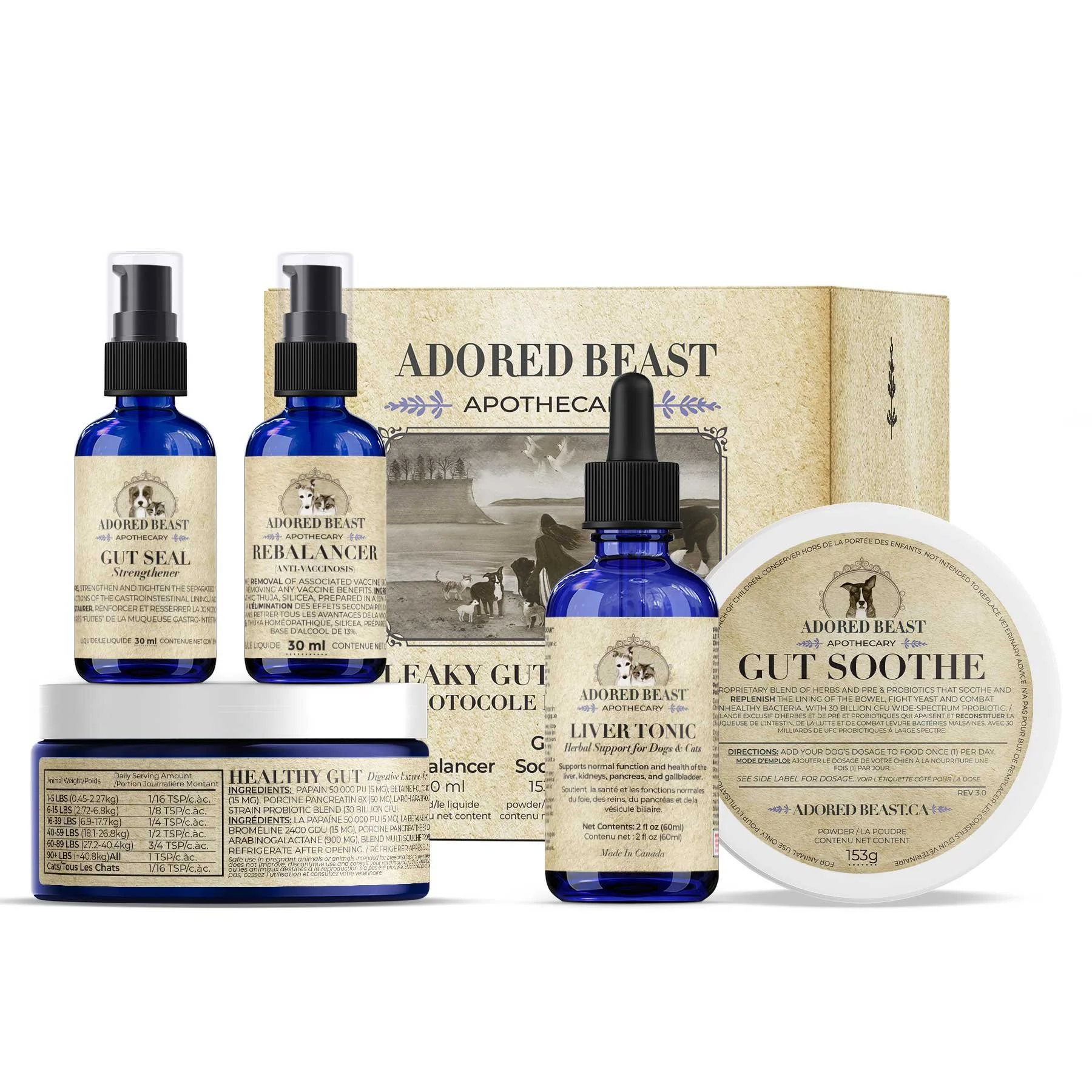 Adored Beast Leaky Gut Protocol