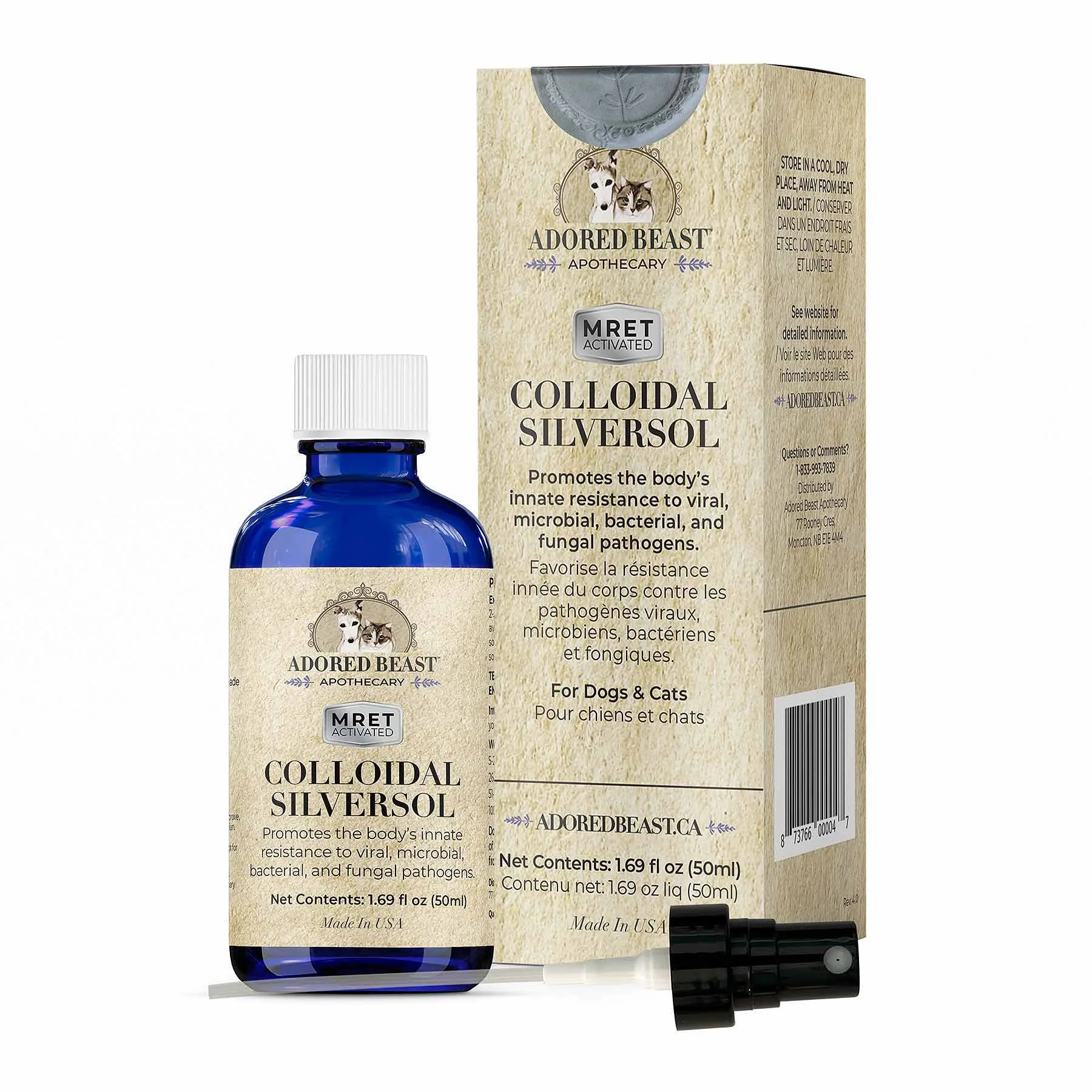 Adored Beast Colloidal SilverSol 50 ml