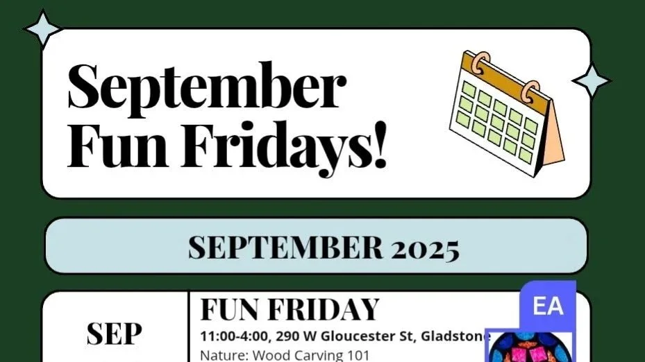 Coming Up: Fun Friday’s In September