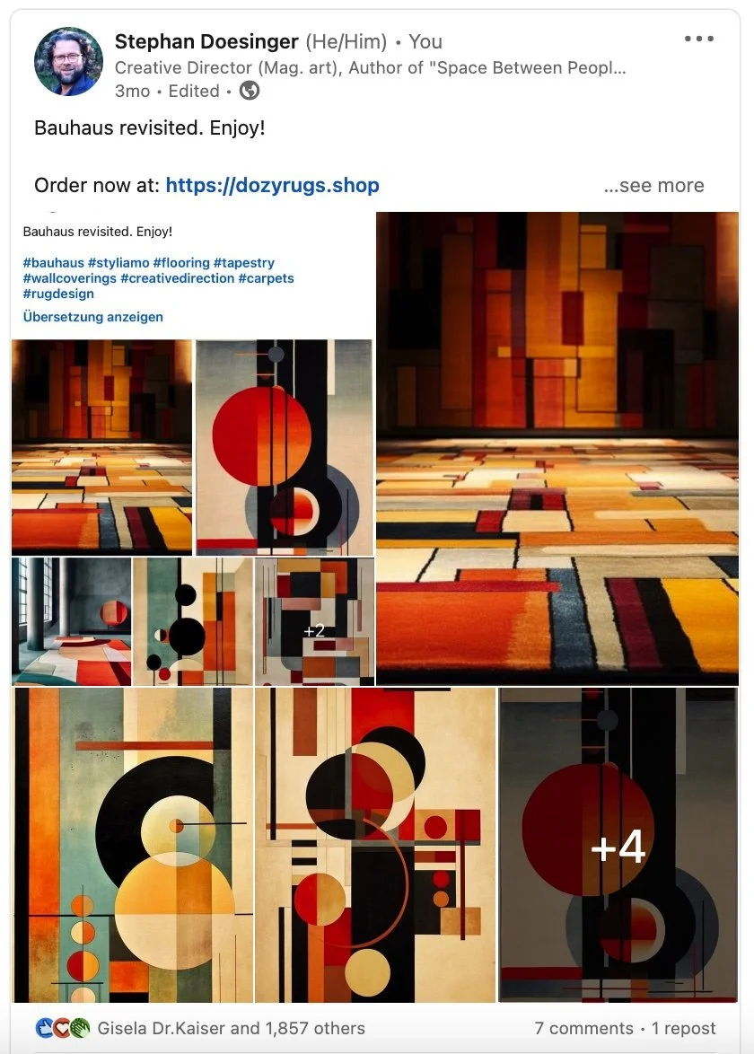Explore a variety of Bauhaus 2.0 designs in our online shop.