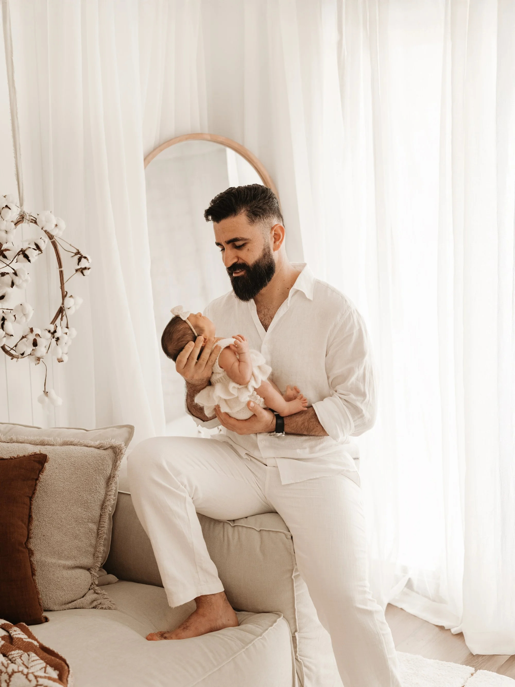 Newborn Sesssion in Carnes hill