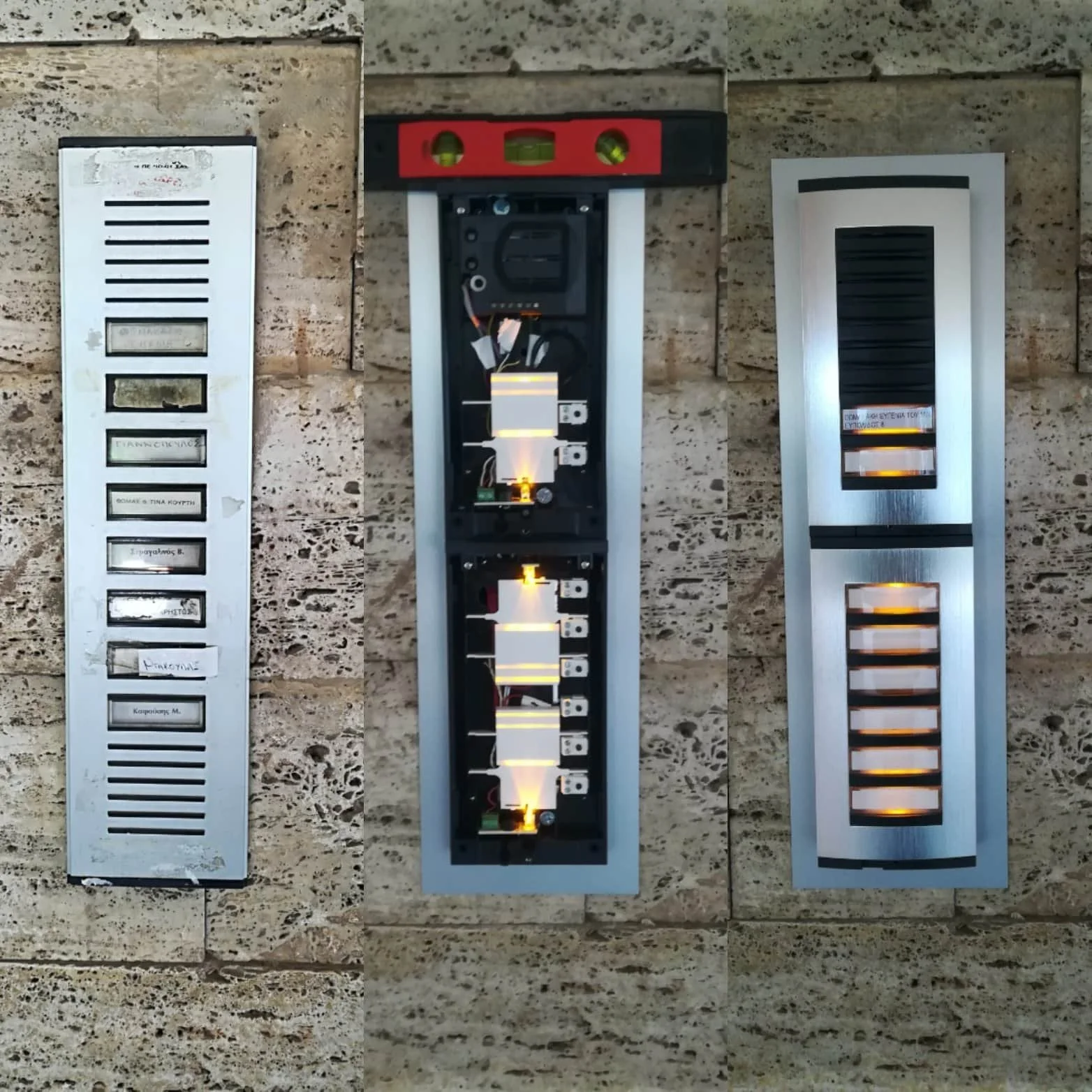 replacing old bpt entrypanel with new targha model