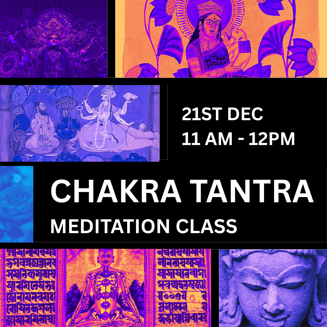 Chakra Tantra Meditation Class (Live, Online)