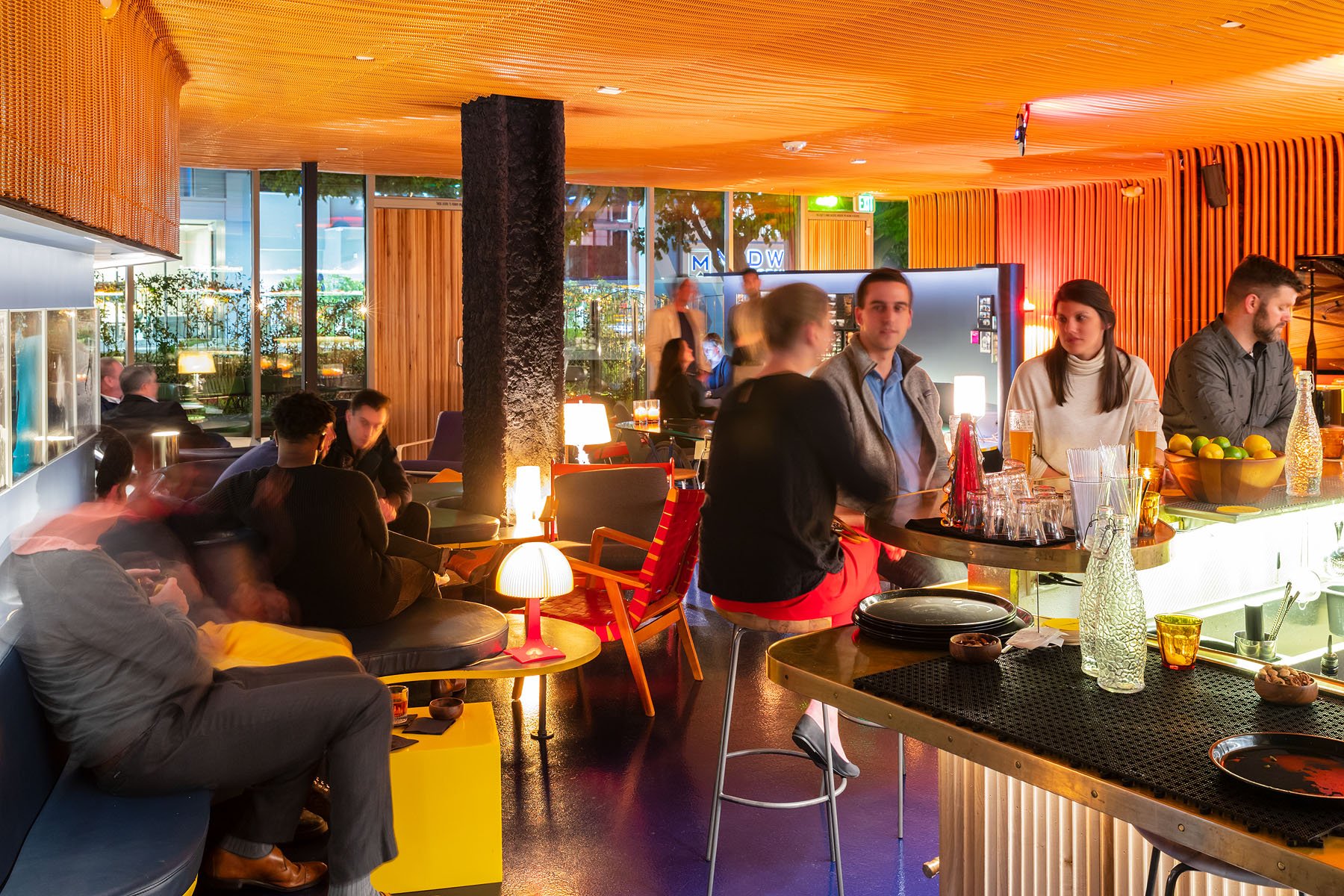 Sam First Bar.
Location: Los Angeles, California USA.
Year: 2018.
Role: Architect partner in selgascano.
Photography: Iwan Baan.