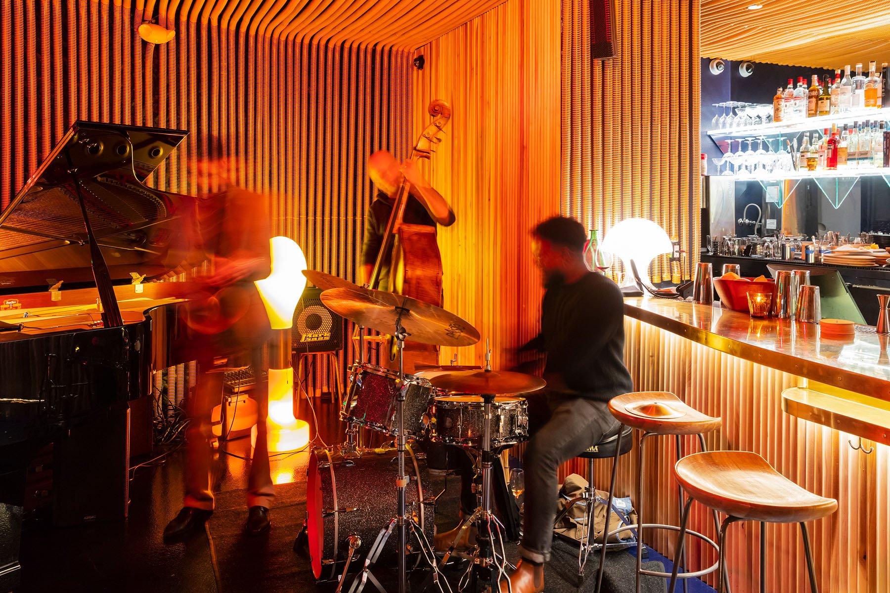 Sam First Bar.
Location: Los Angeles, California USA.
Year: 2018.
Role: Architect partner in selgascano.
Photography: Iwan Baan.