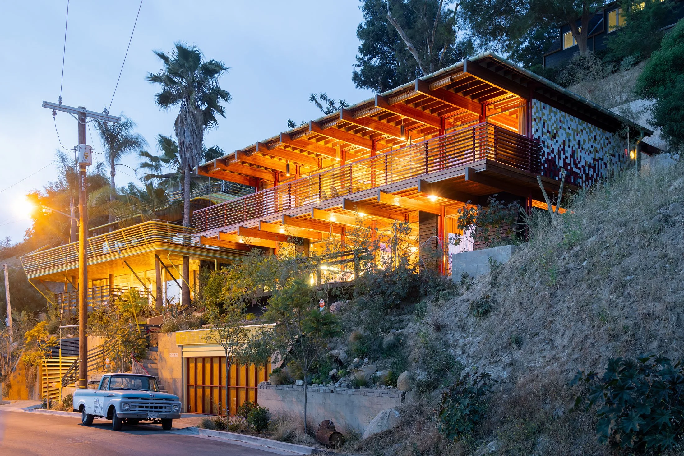 Cano House.
Location: Los Angeles, California USA.
Year: 2025.
Role: Owner-Builder / 
Architect.
Photography: Iwan Baan.