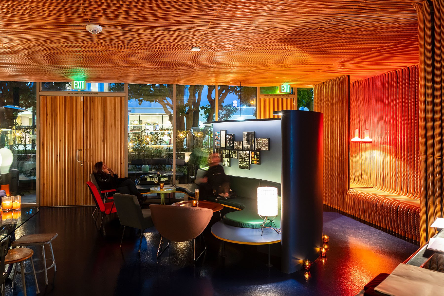 Sam First Bar.
Location: Los Angeles, California USA.
Year: 2018.
Role: Architect partner in selgascano.
Photography: Iwan Baan.