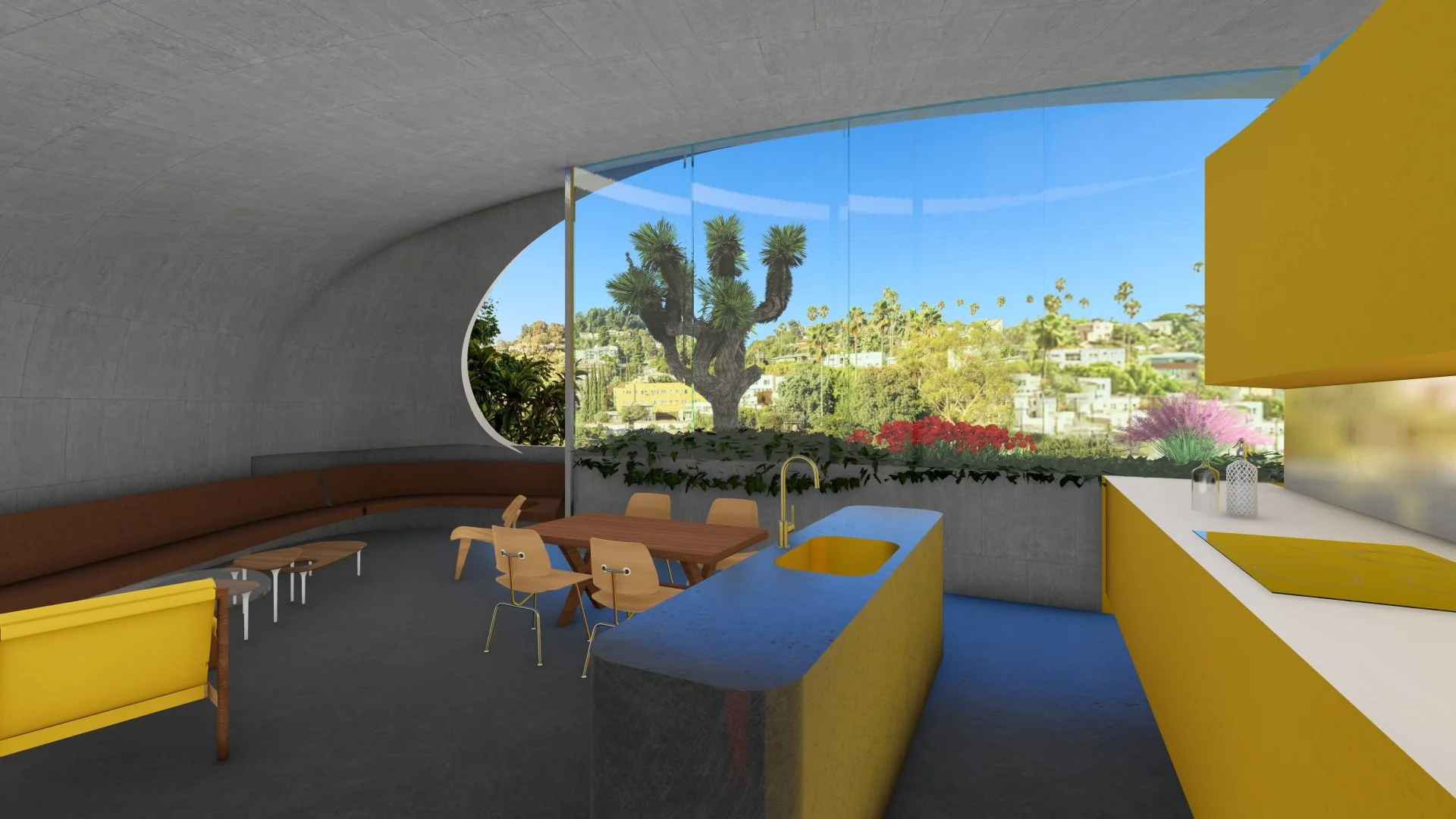 Hillside Home in Los Angeles