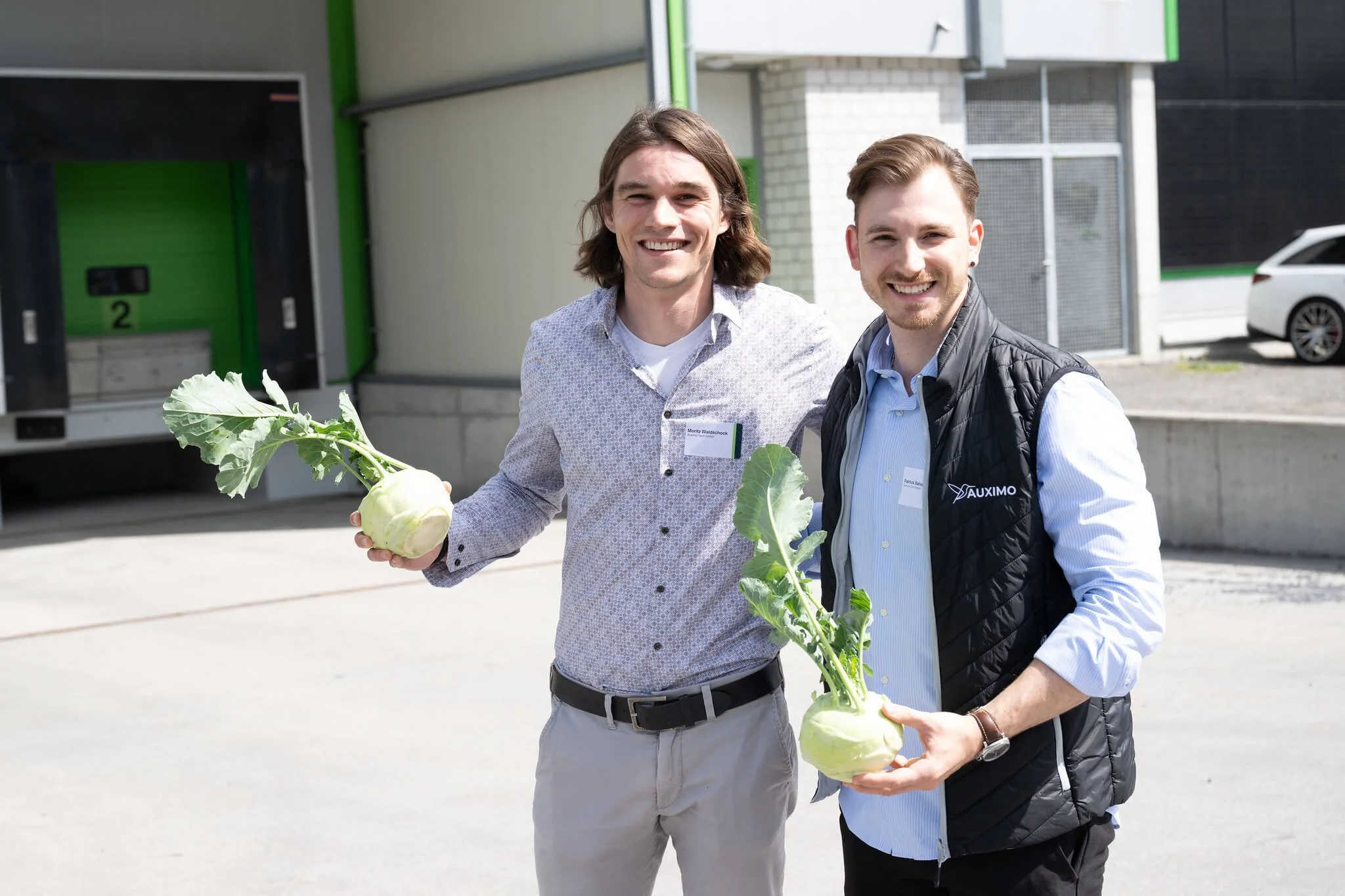50 Gäste aus Wirtschaft und Politik und ein Kohlrabi als Souvenir.