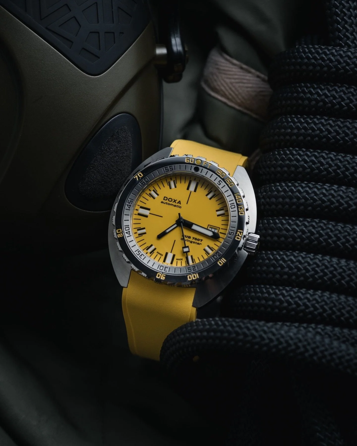 The @doxawatchesofficial 750T makes a comeback as a leaner, lighter watch with a sophisticated 11.95mm body. It&rsquo;s a contemporary interpretation of a timeless classic.

#doxa #doxawatches #yourcalltoadventure #swiss #swissmade