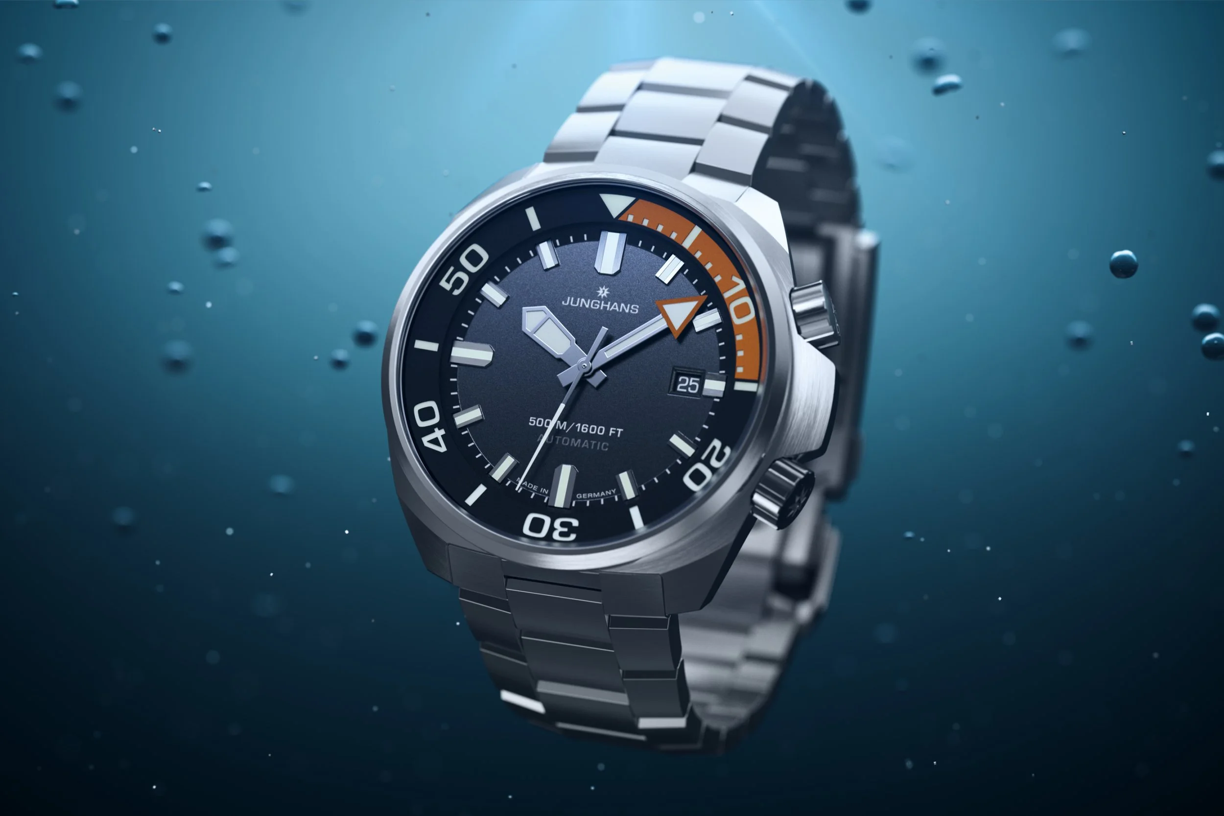 POWERFUL NEW WATCHES THAT DON’T HAVE TO BE WORN ONLY IN WATER:AQUARIS DIVER, AQUARIS RED, AQUARIS BLUE