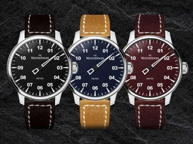 MEISTERSINGER ARCHAO NOW IN STAINLESS STEEL