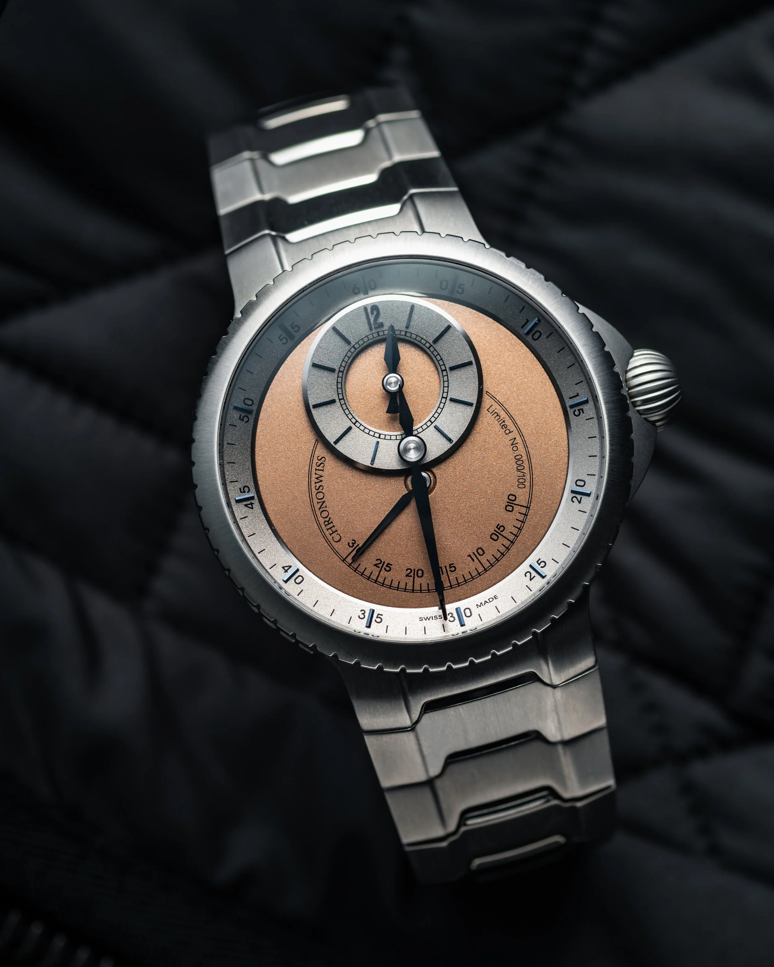 Innovation in motion, precision in every detail. The @chronoswiss_official PULSE One Sand blends daring design with cutting-edge mechanics for a watch that truly stands apart.

#Chronoswiss #PulseOne #IndependentWatchmaking