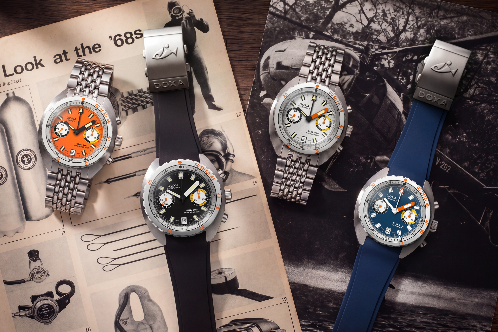DOXA PRESENTS THE SUB 200 T.GRAPH II