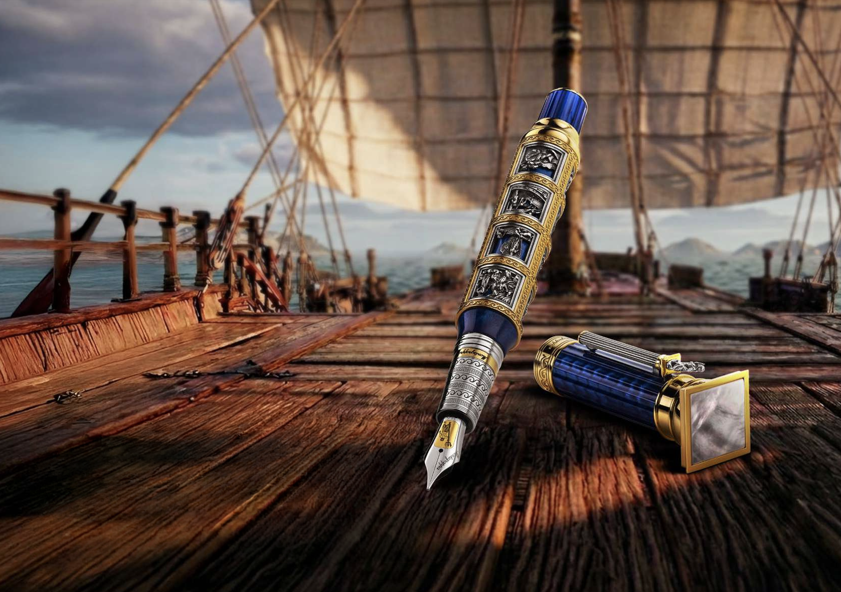DISCOVER THE MONTEGRAPPA ODYSSEY CHAPTER II FOUNTAIN PEN