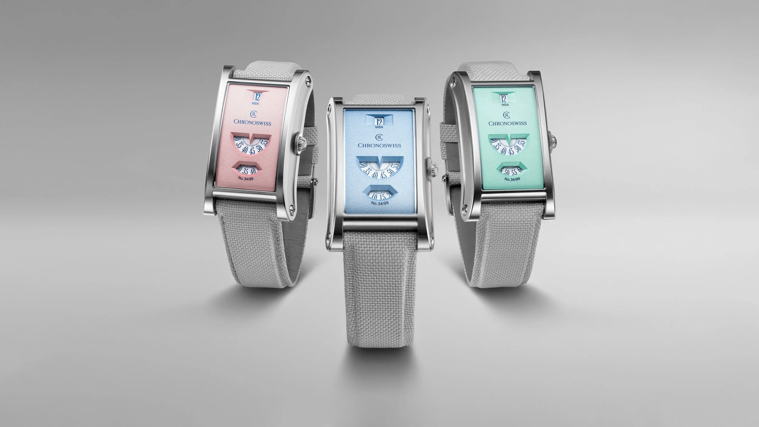 THE CHRONOSWISS NEO DIGITEUR RETURNS - IN PASTEL