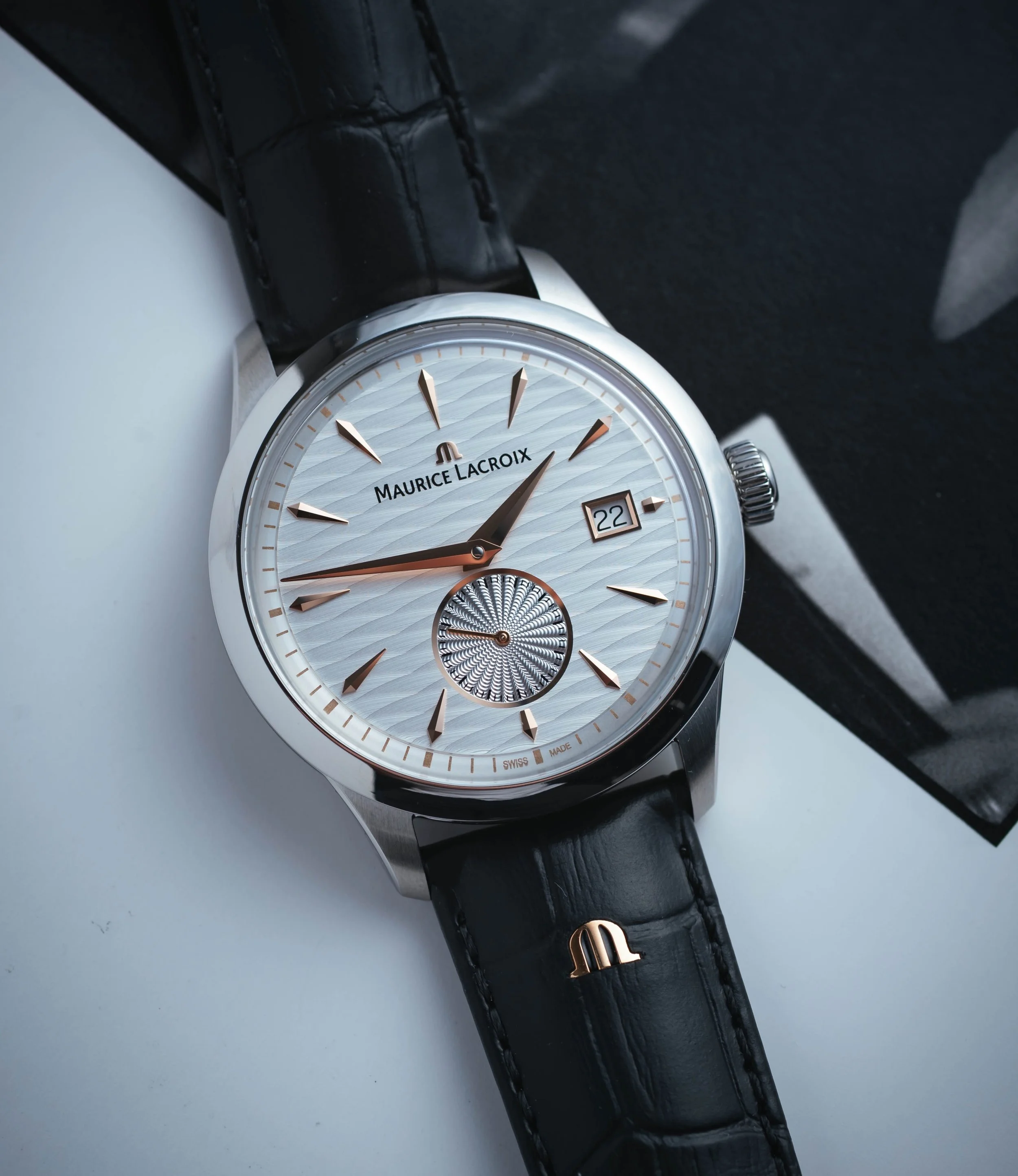 With its unique dial and distinctive Saignel&eacute;gier hallmark, the all-new @mauricelacroix 1975 Legacy combines tradition and sophistication.

#MauriceLacroix #1975 #YourTimelsNow #swissmade #thebluecompany