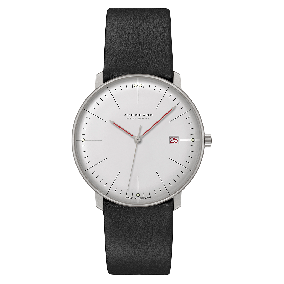 Junghans max bill MEGA SOLAR Bauhaus