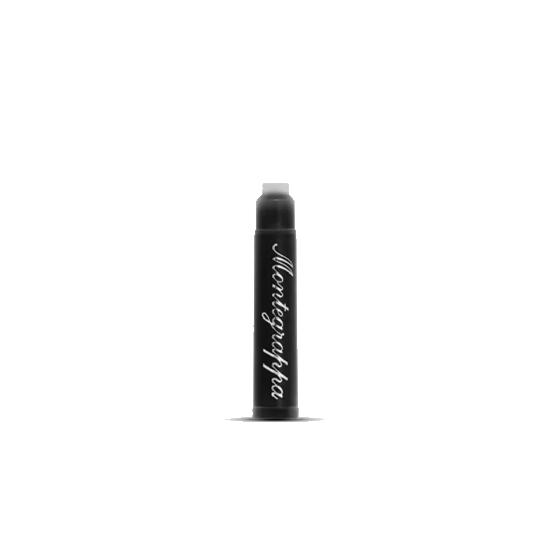 Montegrappa Cartridges, 8 units, Black