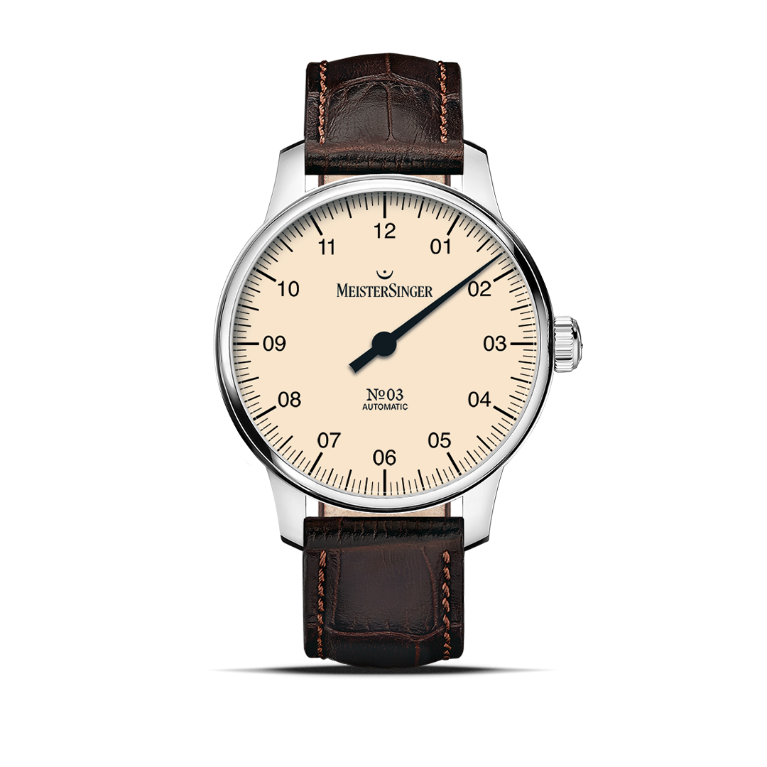 MeisterSinger №03 38mm - Ivory